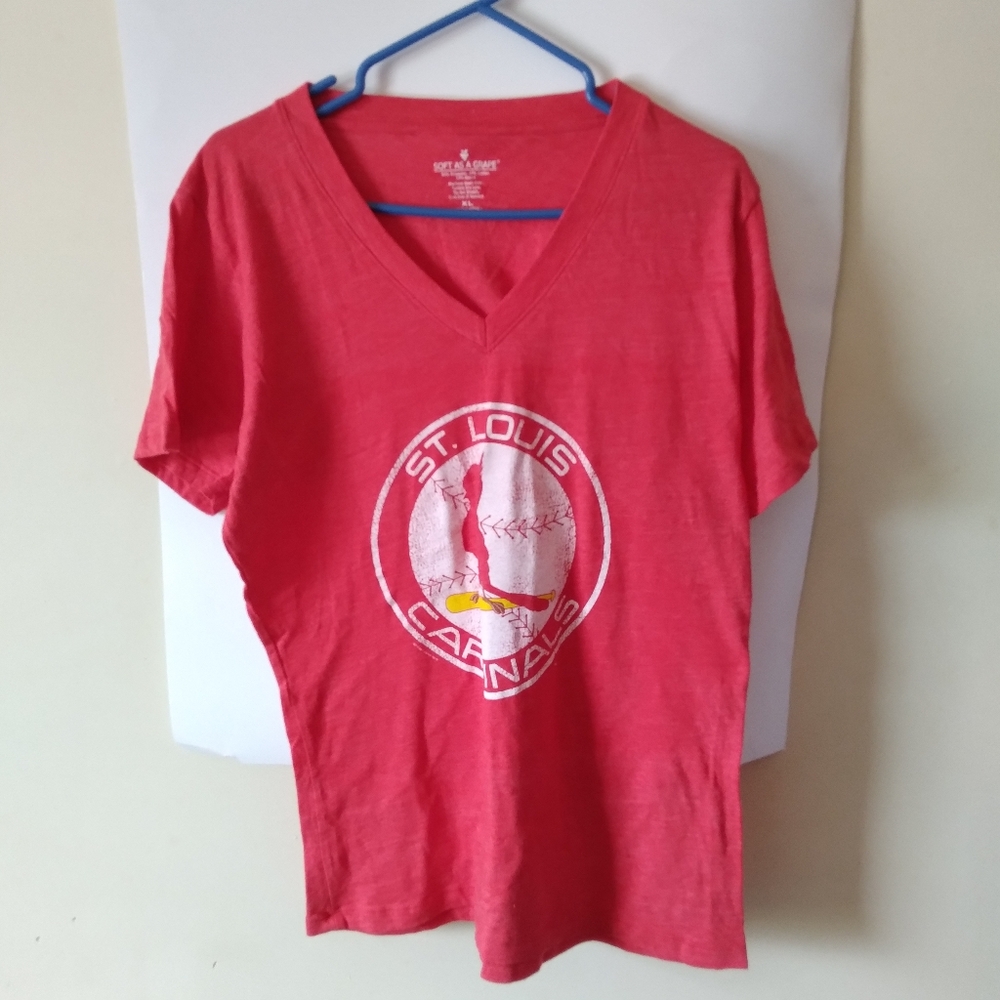 Soft as grape St.louis Cardinals MLB shirt, Women's XL